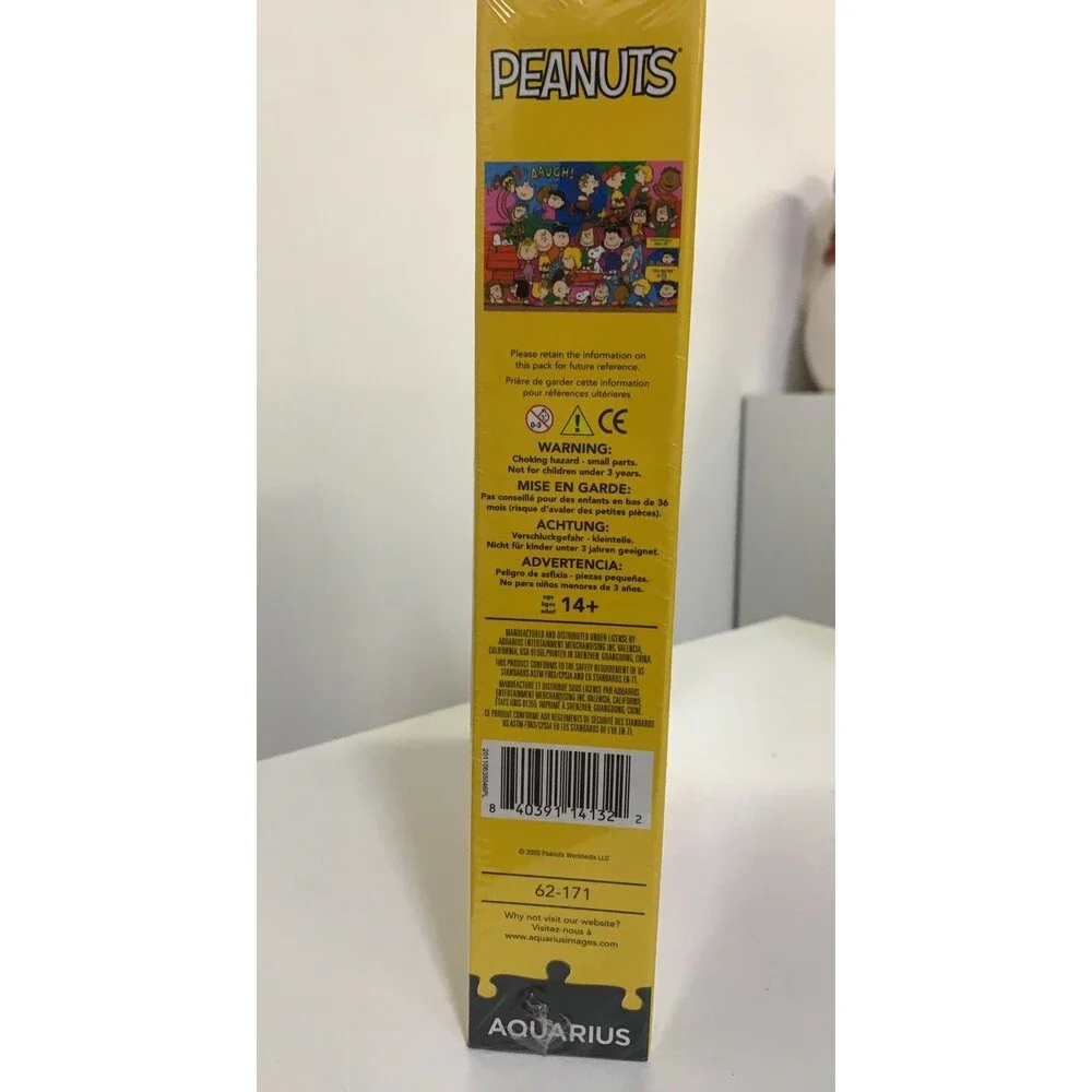 Peanuts Characters Jigsaw Puzzle 500 Piece 14' x 19